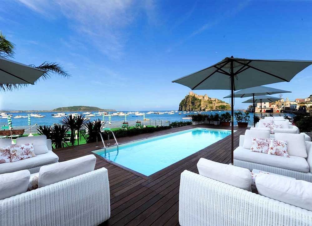 فندق Miramare E Castello ايسكيا المظهر الخارجي الصورة